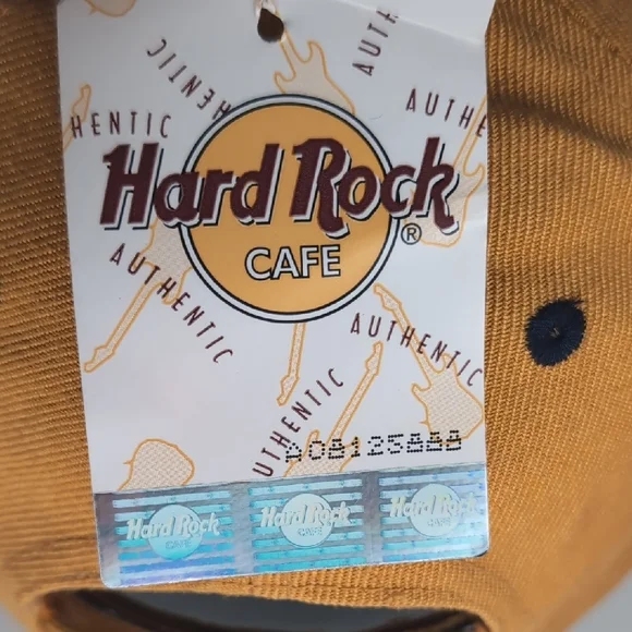 VTG Hard Rock Cafe "Paris" Adj Hat NWT! NOS Spellout 90's - Picture 6 of 10